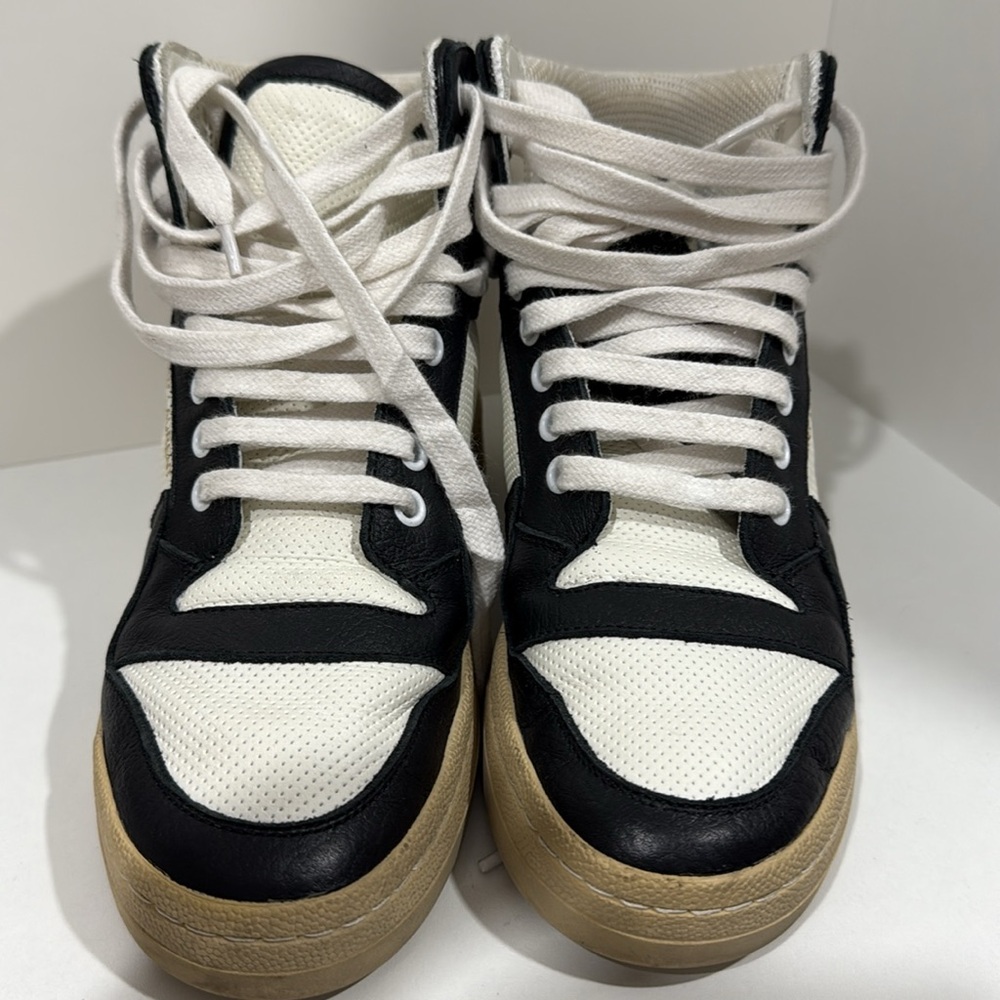 Womens Saint Laurent high top sneakers size 36.5 - Picture 2 of 6